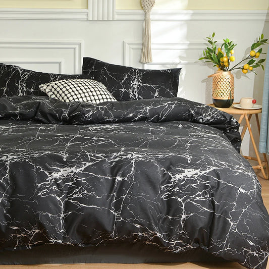 Juego de cama Mármol Luxe™ – 3 piezas