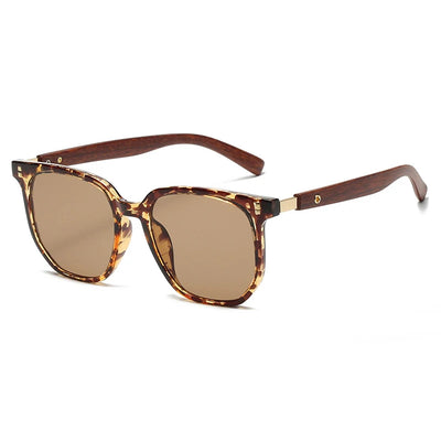 Gafas Solara™ – Estilo Madera & Cristal
