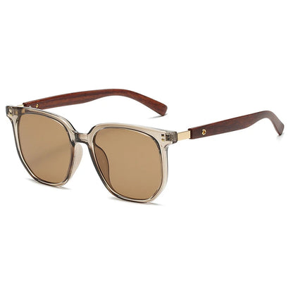 Gafas Solara™ – Estilo Madera & Cristal